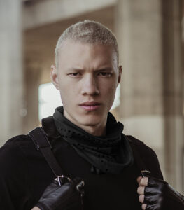 Dune Suede Leather Scarf